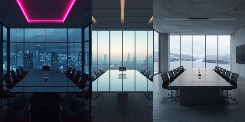 Executive Virtual Boardroom Backgrounds generated by undefined