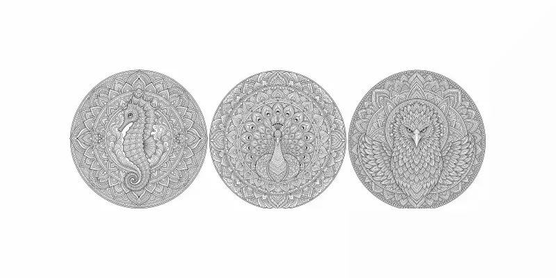 Expert Animal Mandala Advanced Art generated by undefined