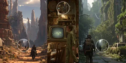 Ue5 Game Concept Video Creator Studios generated by midjourney-video