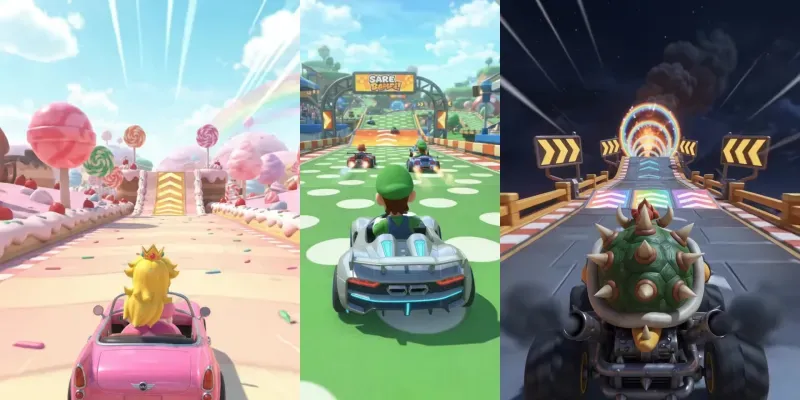 Arcade Kart Racing Gameplay Tricks
