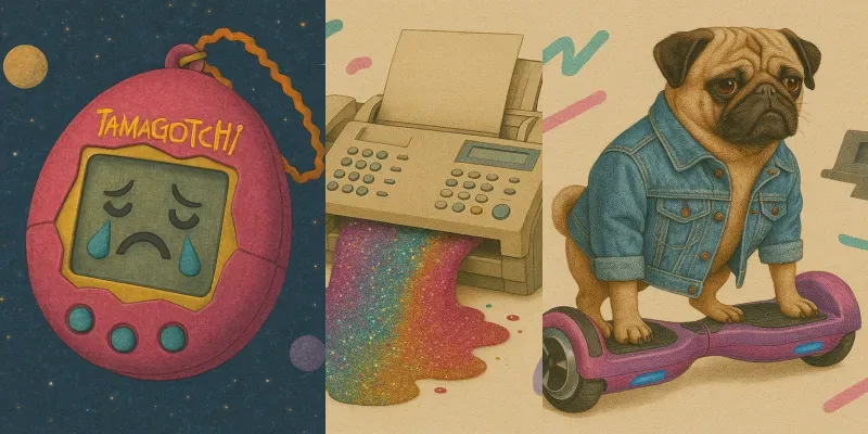 Weird 90s Collages generated by undefined