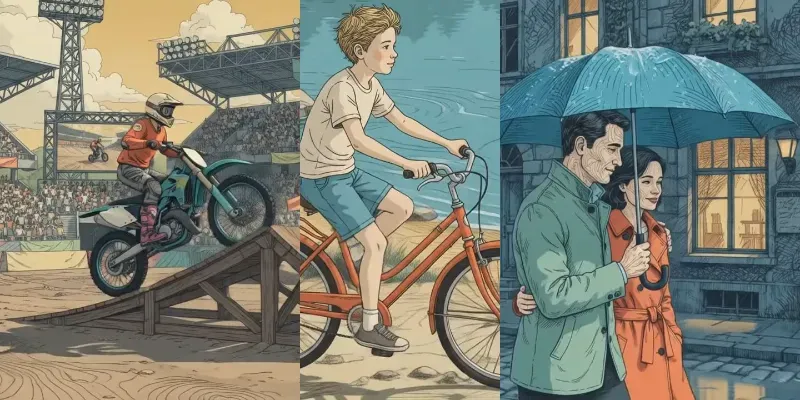 Handinked Illustration Animations generated by undefined