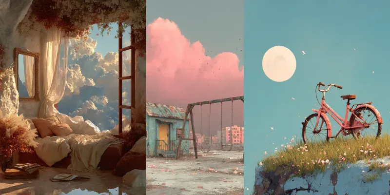 Dreamcore Wall Art Generators generated by undefined