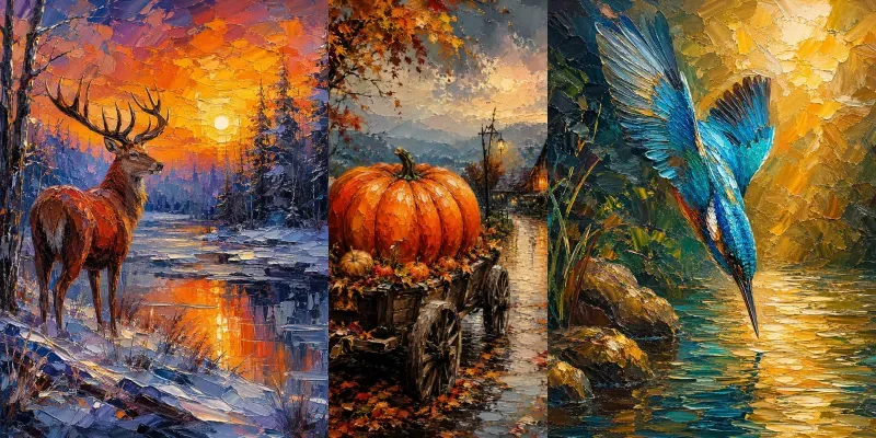 Contemporary Impasto Stories generated by undefined