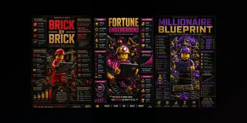 Mining Empire Infographic Posters generated by chatgpt-image