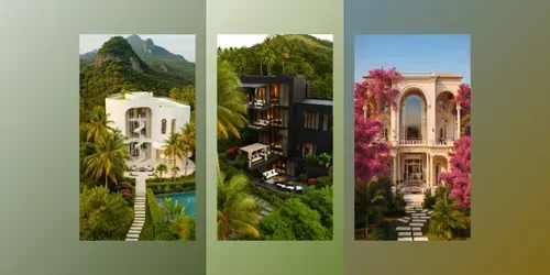 Modern Villa Advertisement Videos generated by grok-video
