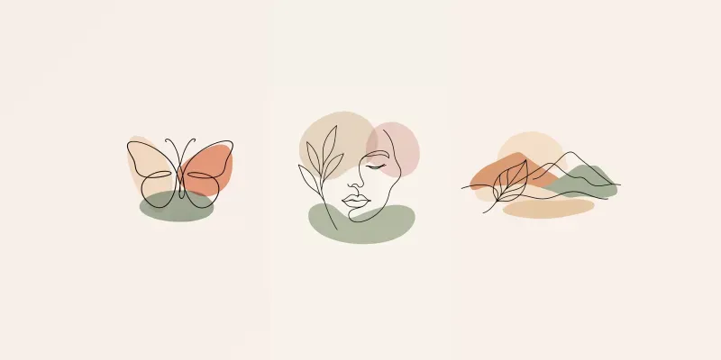 Minimalist Abstract Line Art Bundles generated by undefined
