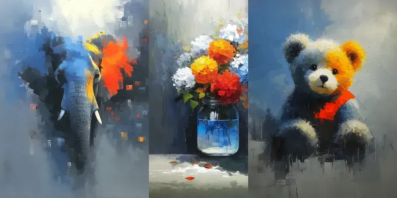 Soft Watercolors generated by undefined