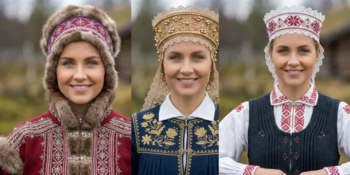 Nordic Portraits generated by gemini-image