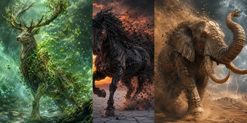 Elemental Dissolving Beasts generated by undefined