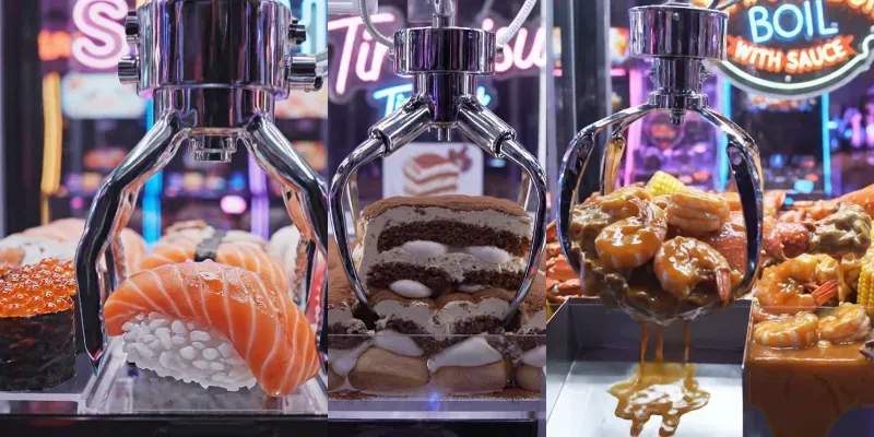 ASMR Food Claw Machines generated by undefined