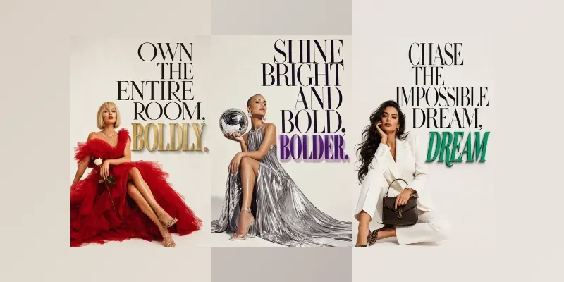 Editorial Fashion Quote Posters generated by undefined