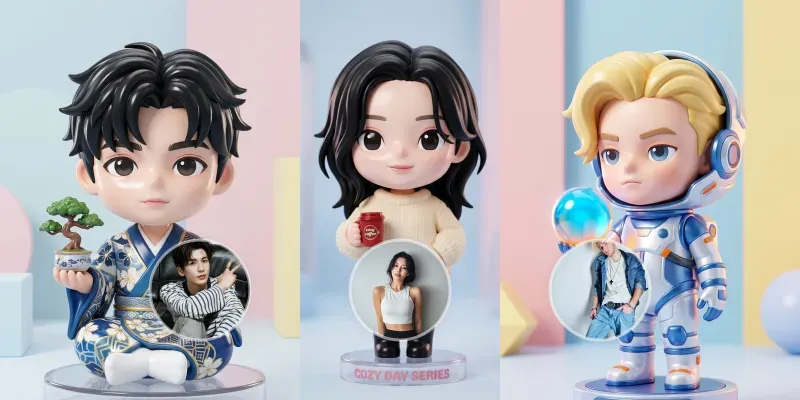 3d Popmart Blind Box Figures generated by undefined
