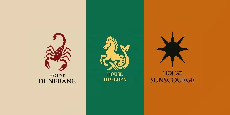 Game Of Thrones And Westeros Heraldry generated by undefined