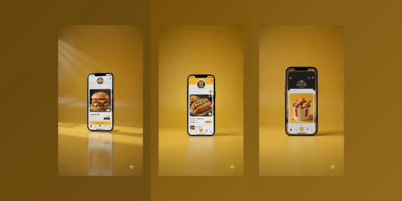 Food Delivery Screen Popout Ads generated by undefined