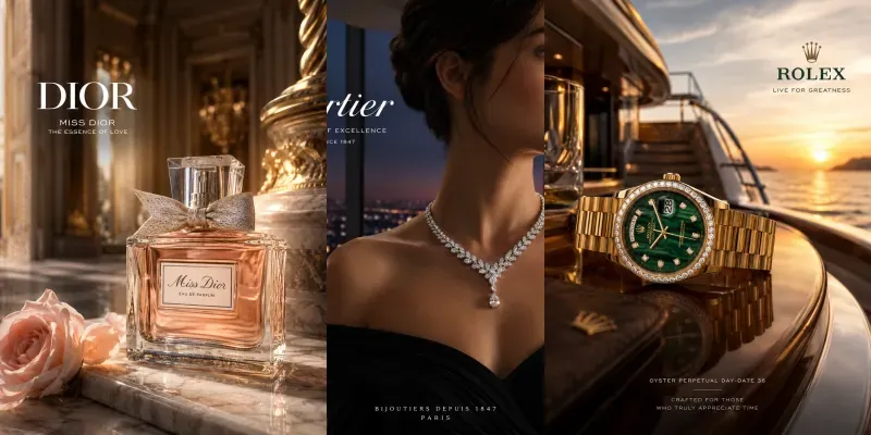 Premium Luxury Product Advertisements generated by undefined