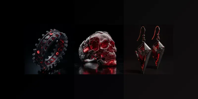 Cyberpunk 2077 Maelstrom Gang Jewelry