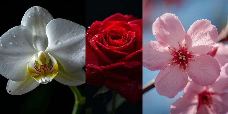 Flower Botanical Photography Leonardo generated by undefined