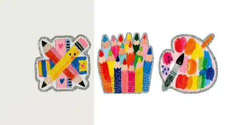 Whimsical Hand Painted Classroom Stickers generated by midjourney