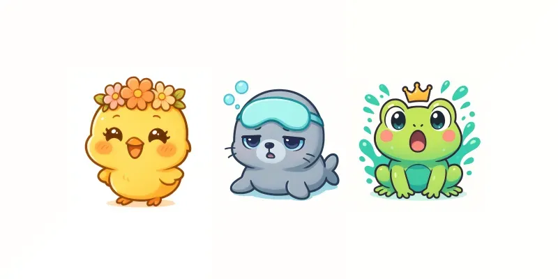 Custom Kawaii Anime Character Designs generated by undefined