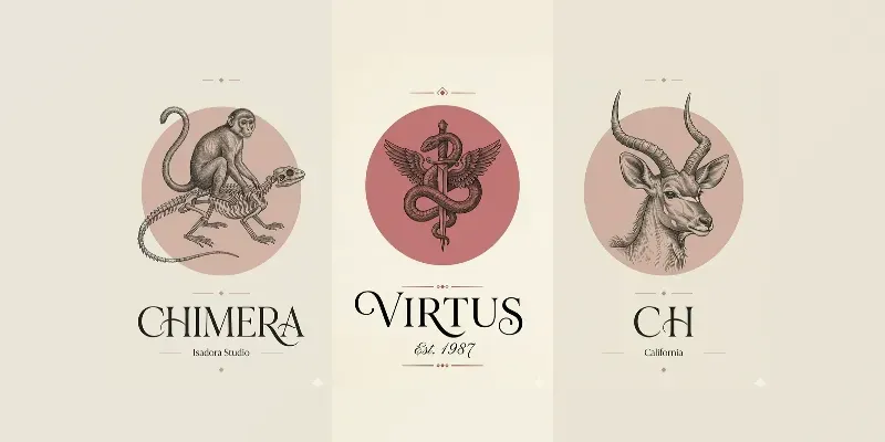 Engraved Elegance Logo Templates