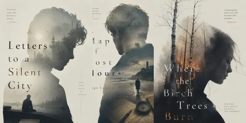 Contemporary Editorial Book Covers generated by undefined