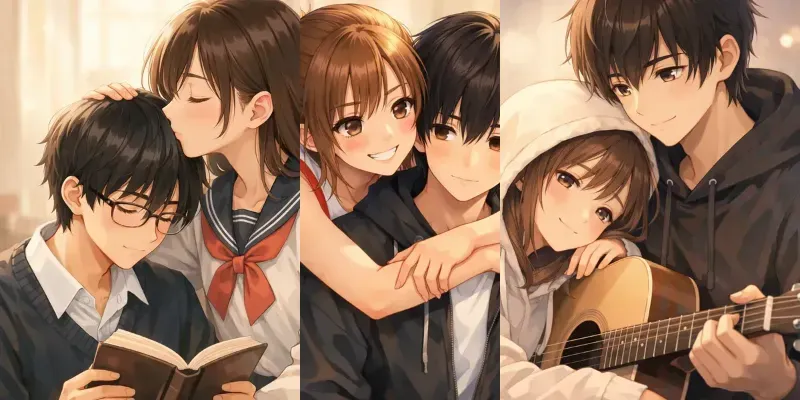 Romantic Anime Couple Scene Packs generated by undefined