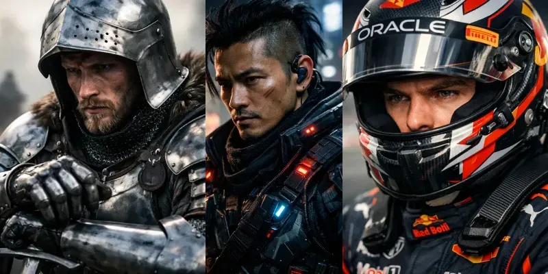 Cinematic Sports Portraits Ultra Details generated by undefined