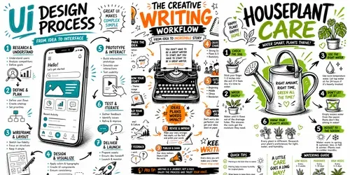 Visual Workflow Infographic Creators generated by chatgpt-image