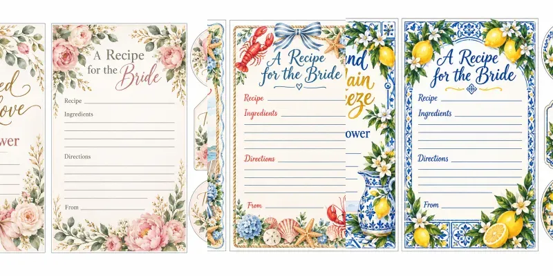 Bridal Shower Invitation Sets
