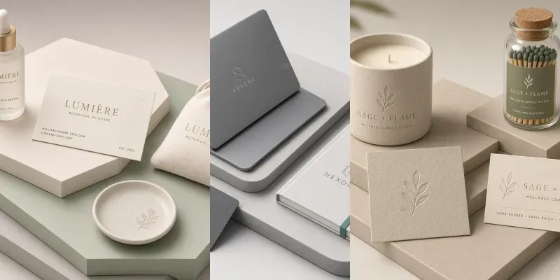 3D Brand Identity Mockup Generator