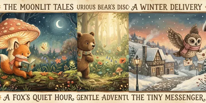 Storybook Illustrations generated by undefined