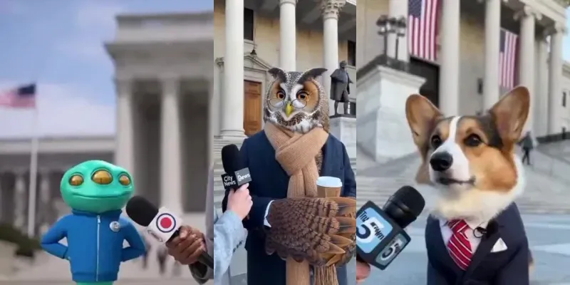 Animals Break The News generated by undefined