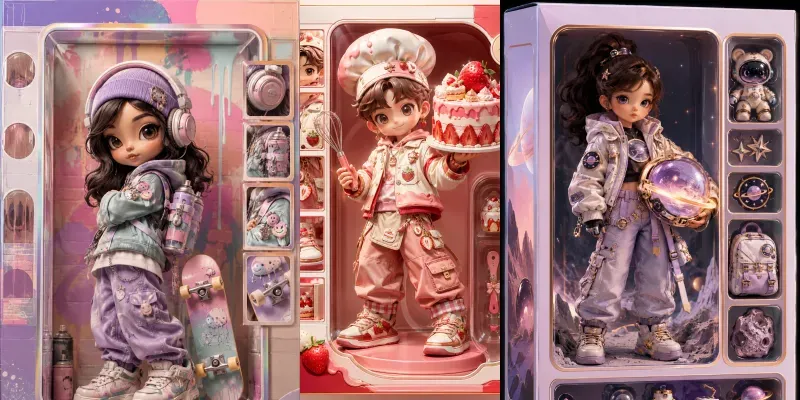 Designer Toy Magazine Covers generated by undefined
