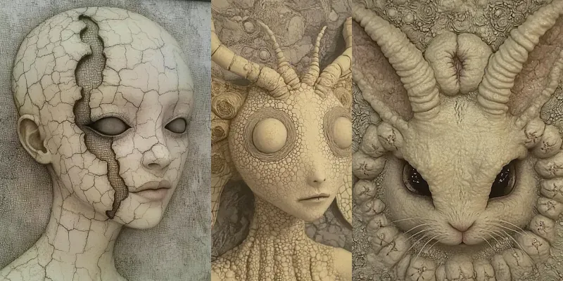 Surreal Intricate Creations generated by undefined