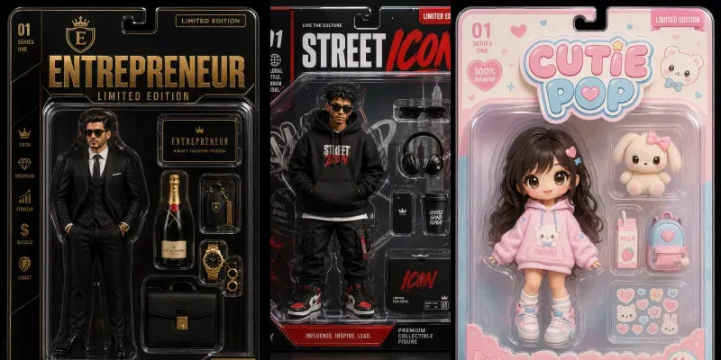 Collectible Toy Packaging Generator generated by undefined