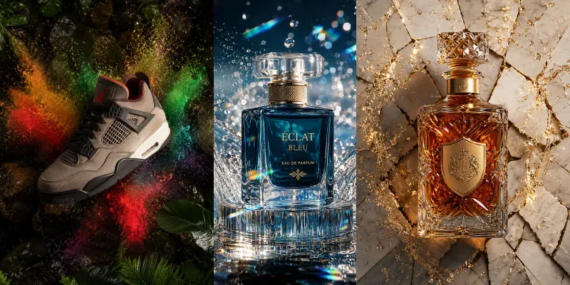 Luxury Splash Product Scenes generated by undefined