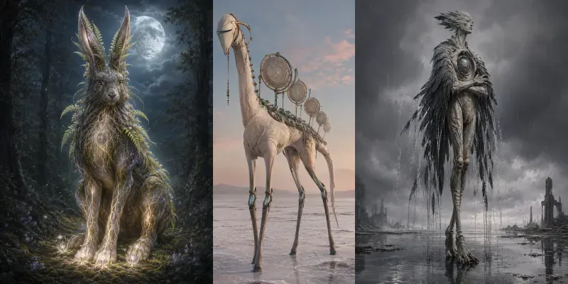 Neomythic Creature Ateliers generated by undefined