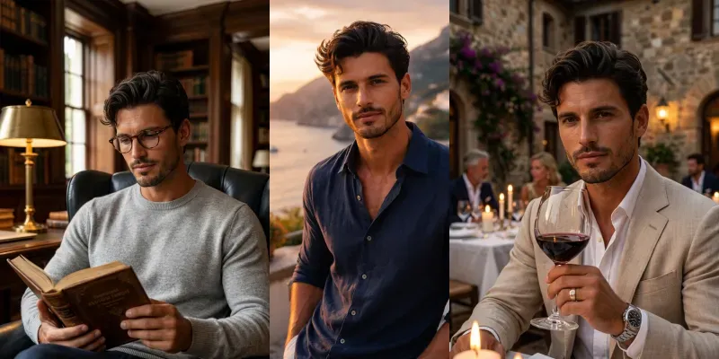 Consistent Male Models Old Money generated by undefined