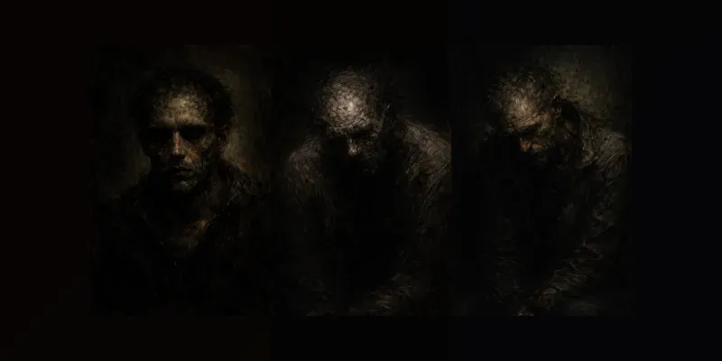 Goyan Dark Psychological Portraits generated by undefined