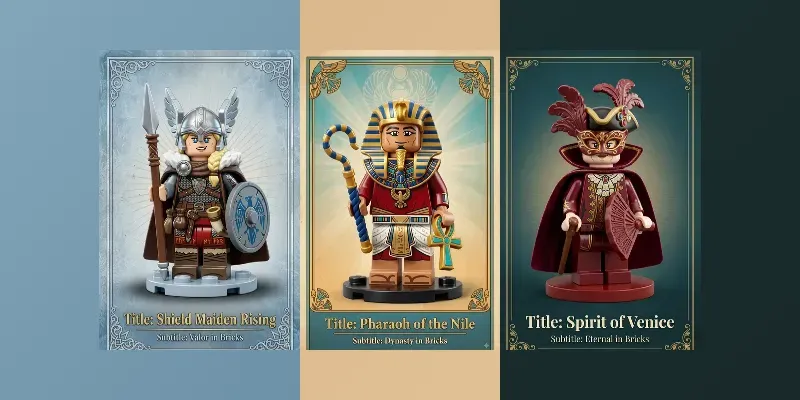 Vintage Card Minifig Templates generated by undefined