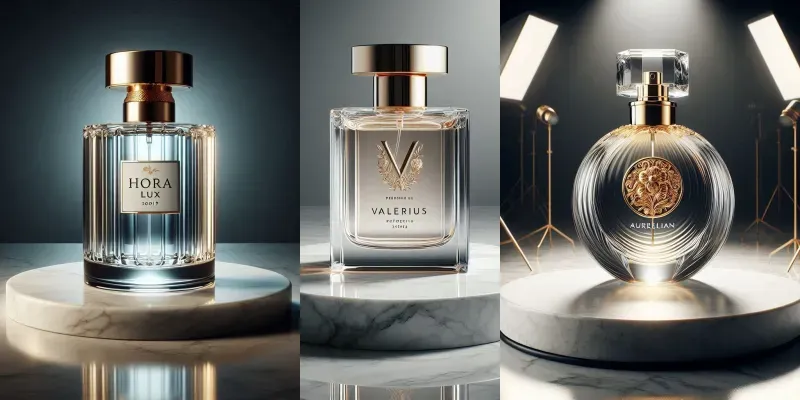 Signature Fragrance Mockup Custom Brands generated by undefined