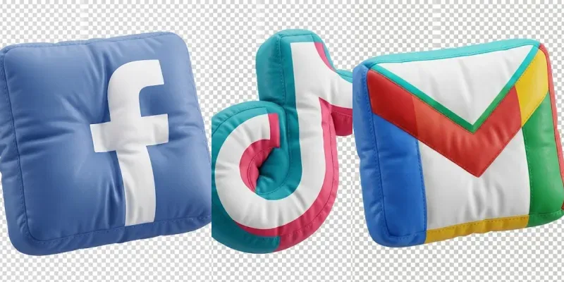 3D Inflatable Pillow Logos generated by undefined