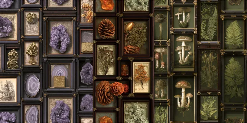 Victorian Curiosity Cabinet Patterns