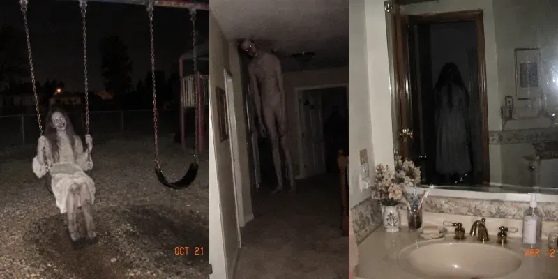 Cursed Flash Photo Horror Images
