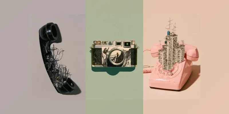 Surreal Vintage Object Photography