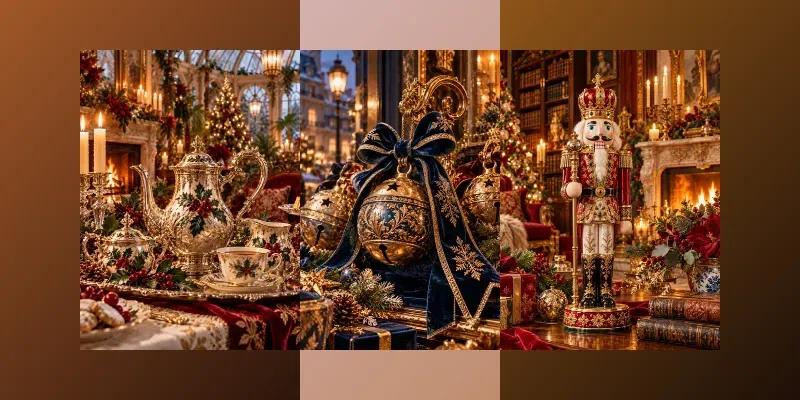 Luxury European Antique Christmas Assets