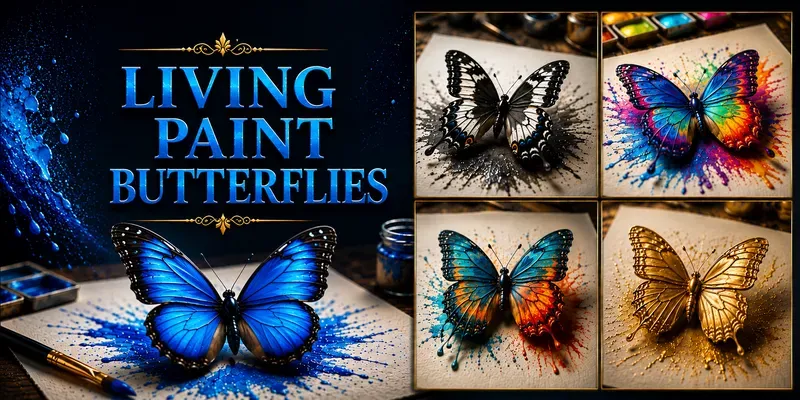 Graceful Butterfly Paint Transformations generated by undefined