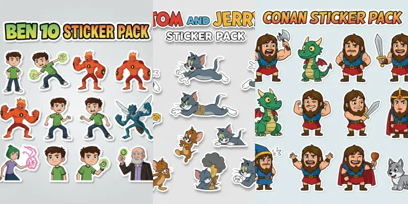Cartoon Sticker Pack Generator generated by undefined