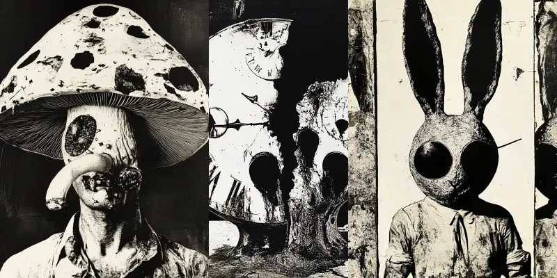 Surreal Bizarre Patterns Artistry generated by undefined